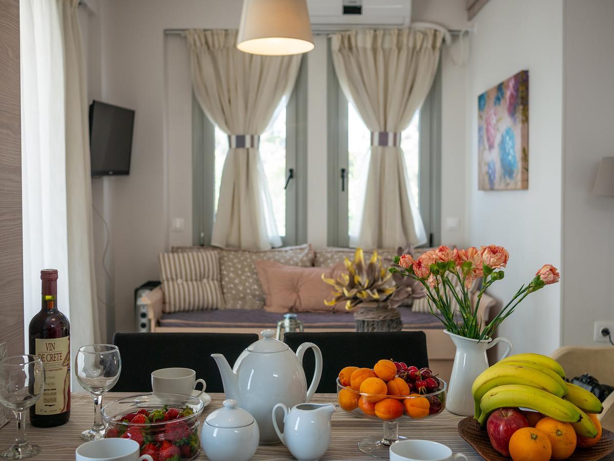 Evgoro Luxury Suites أغيا غاليني المظهر الخارجي الصورة